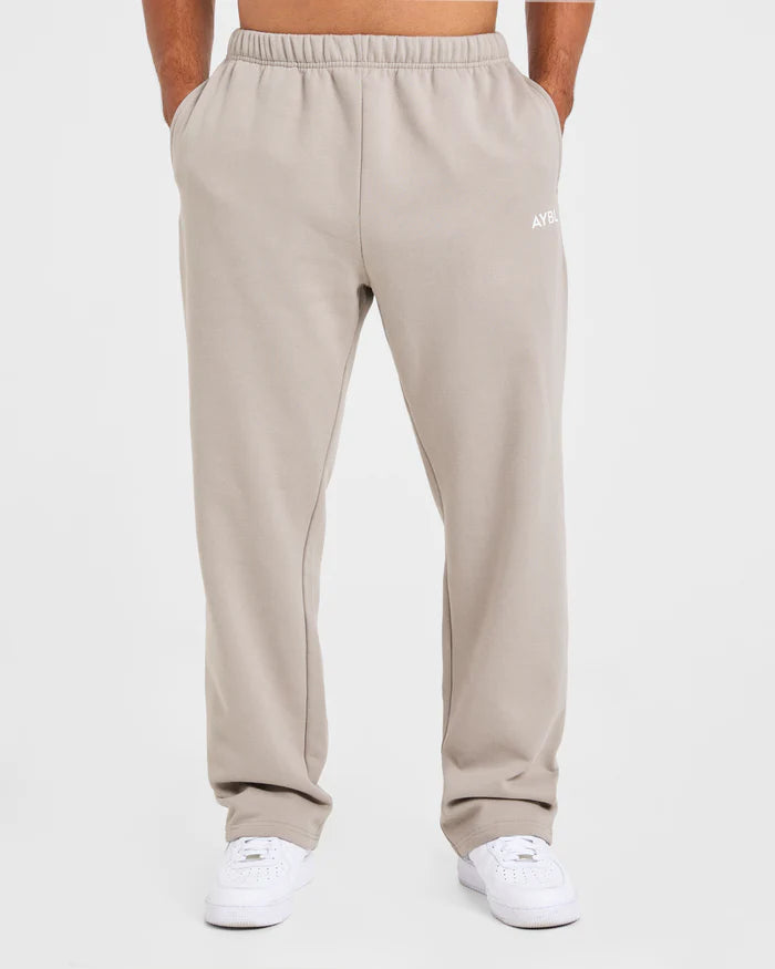 NYVE Craft Oversized Straight Leg Joggers Fog