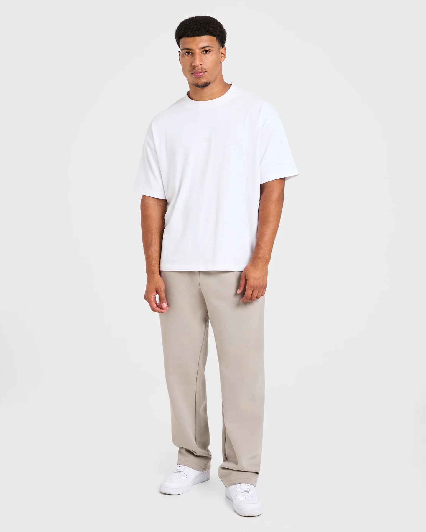 NYVE Craft Oversized Straight Leg Joggers Fog