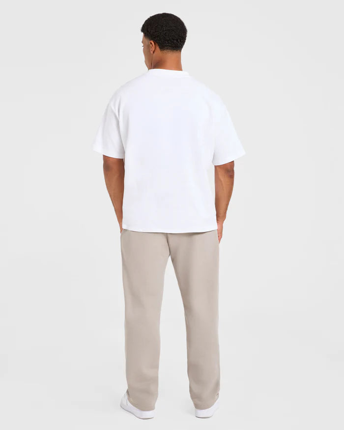 NYVE Craft Oversized Straight Leg Joggers Fog